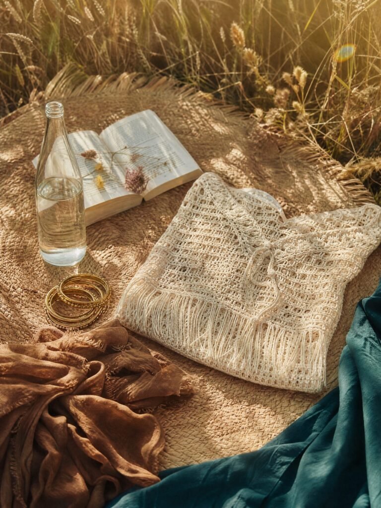 The picnic blanket still life